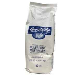 Imitation Blueberry Muffin Mix | Packaged