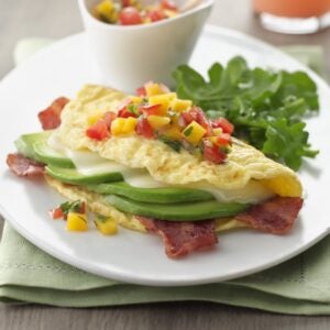 Cooked Egg Omelets | Styled