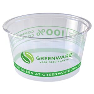 CUP PRTN SOUFF 4Z PLA CLR 20-100CT | Raw Item