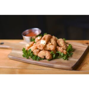Garlic Hand Breaded Cheese Curds | Styled
