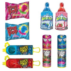 BAZOOKA CANDY POPS VARIETY 18CT | Packaged