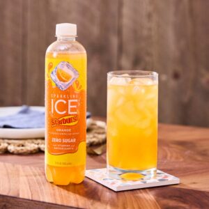 Starburst Orange Sparkling Water | Styled