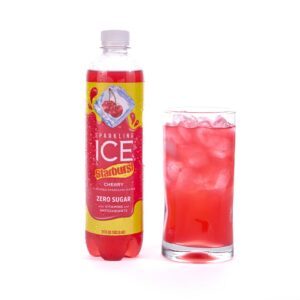 Starburst Cherry Sparkling Water | Styled