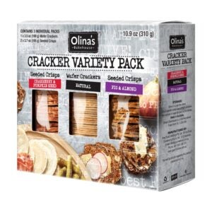 Olina’s Variety Cracker Pack 10.9oz | Packaged