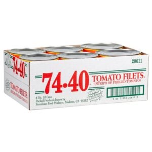 California Tomato Strips | Packaged