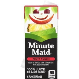 JUICE FRT PNCH 10% 6Z 4-10CT MINMD | Packaged