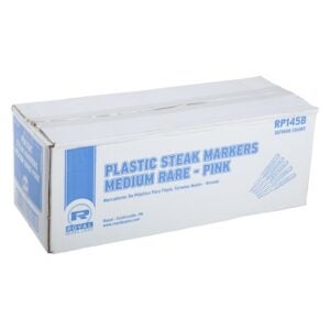 Medium-rare Steak Markers | Corrugated Box