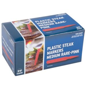 Medium-rare Steak Markers | Packaged