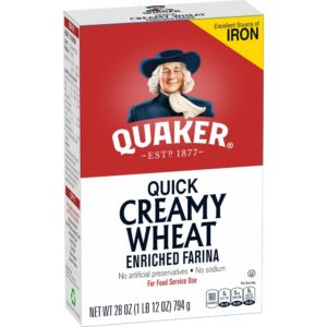 Creamy Wheat Farina Hot Cereal | Packaged