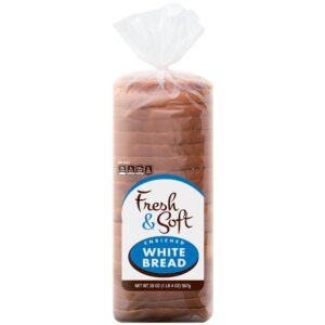 Fresh & Soft Split Top White Bread | Packaged