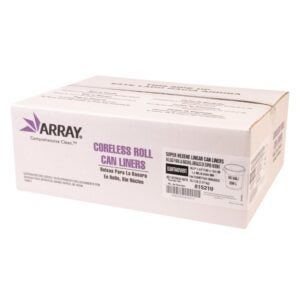 LINER CAN CLR 55GAL 1.2MIL 100CT ARRA | Corrugated Box