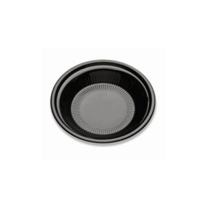 4-125 10.25″ PLAS DP PASTA PLATE BLK | Raw Item