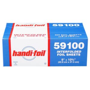 FOIL SHEETS 9X10.75″ 6-500CT HFA | Packaged