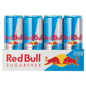 Red Bull Sugar Free 12-16oz | Packaged