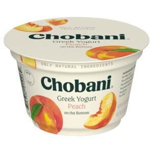 Peach Greek Yogurt | Packaged