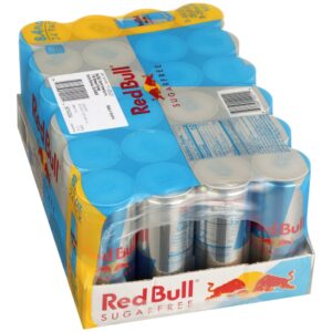 Red Bull Energy Drinks, Sugar-Free | Corrugated Box