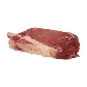 Pork Rib Chops, 2-Bone Frenched, Center-Cut, Brown Sugar Marinated | Raw Item