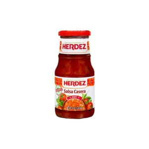 Herdez Casera Hot Salsa 16oz | Packaged