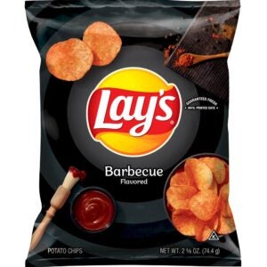 LAY’S CHIP POT BBQ 2.625Z | Packaged