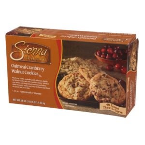 Oatmeal Cranberry Walnut Cookies | Packaged