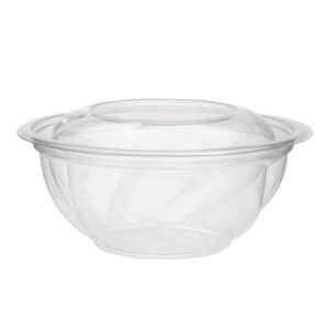 BOWL PLAS 24Z CLR W/LID 300CT | Raw Item