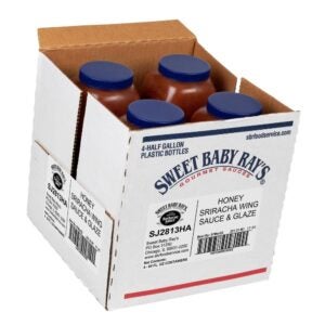 SWT BBRAY SRIRACHA WING SAUCE .5GAL | Packaged