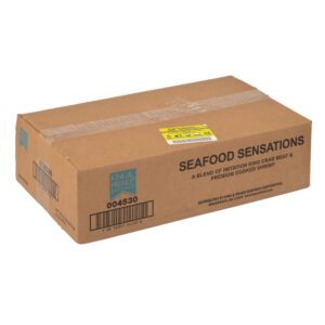 King & Prince Seafood Sensations 2lb | Corrugated Box