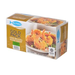 Mrs. Fridays Gold Pack Round Shrimp U/15 | Packaged