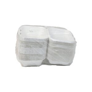 CONT MOLDED FBR 9X6 HNGD WHT 2-150CT | Packaged