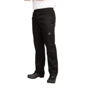 Large Black Chef Pants | Styled