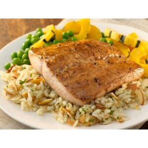 Alaskan Keta Salmon Fillets | Styled