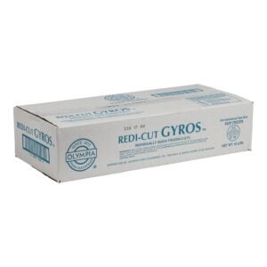 Sliced Gyro Meat | Corrugated Box