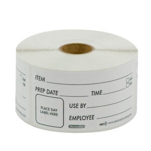 LABEL REMOVEABLE PREP 2X4″ 1-500CT | Raw Item