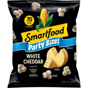 Family Size White Cheddar Flavored Popcorn | Packaged