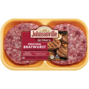 Fresh Bratwurst Patties | Packaged