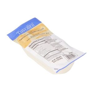 Fresh Sliced Mozzarella Cheese Log | Packaged