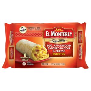 Egg, Sausage & Cheese Burritos | Packaged