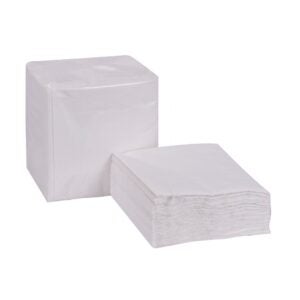 2 Ply Beverage Napkins, White | Styled