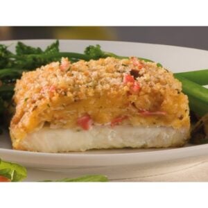 Seafood & Crabmeat Stuffed Alaskan Pollock Fillets | Styled