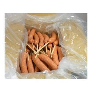 SAUSAGE STICK/ON PORK/BF 9″ 25CT | Packaged