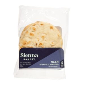 8″ Naan Flat Bread | Packaged