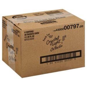 Crystal Light On the Go Peach Iced Tea | Corrugated Box