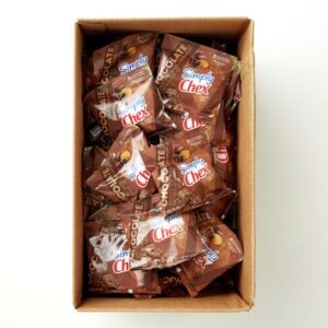 Chocolate Caramel Snack Mix | Packaged