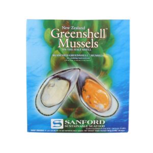 Open Ocean Half Shell Mussels 2# | Packaged