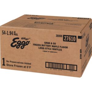 WAFFLE LIEGE MAPL 54-1.94Z EGGO | Corrugated Box