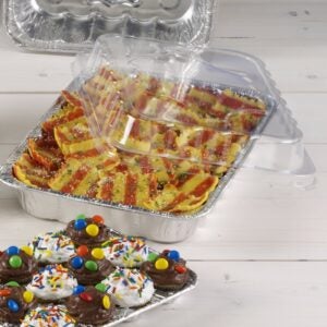 1 lb Oblong Dome Lid | Styled