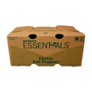 PROD FRESH PEPPER GREEN BELL CHOP-ESS | Corrugated Box