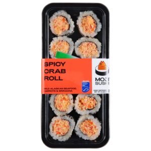 SUSHI CRAB SPCY ROLL W/SCE | Packaged