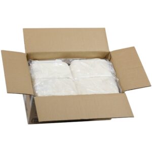 CONT MOLDED FBR 9X9X3″ WHT HNGD 150CT | Packaged