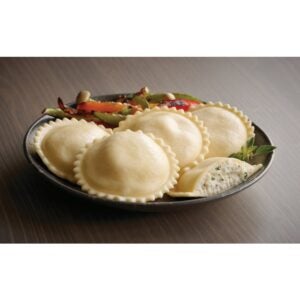 Cooked Jumbo Cheese Ravioli | Styled